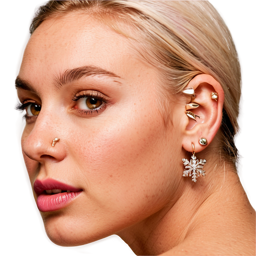 Ear Piercing Seasonal Trends Png Cgh61 PNG image