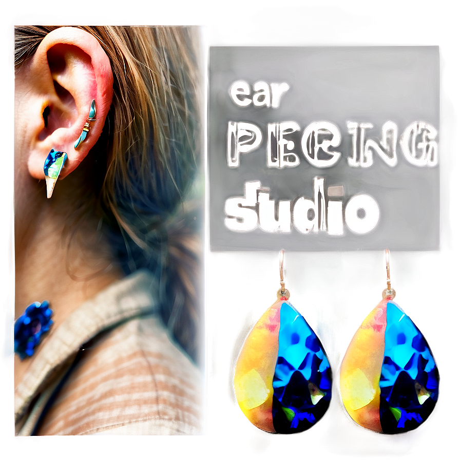 Ear Piercing Studio Portfolio Png Wte27 PNG image