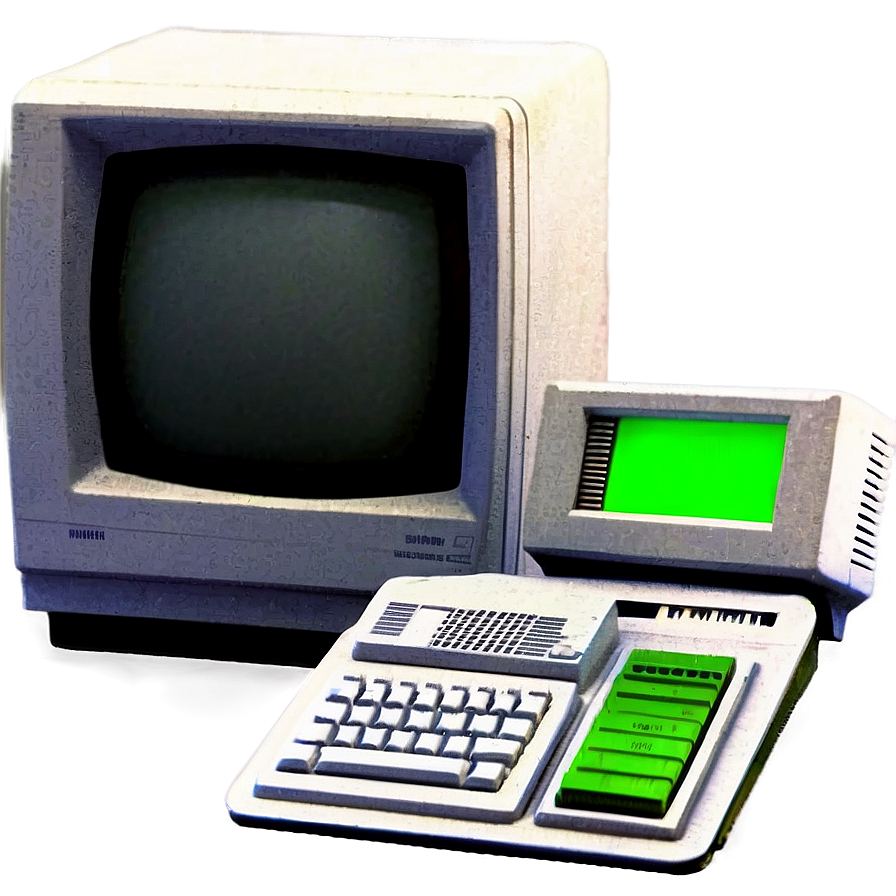 Early 90s Computer Technology Png Erk60 PNG image