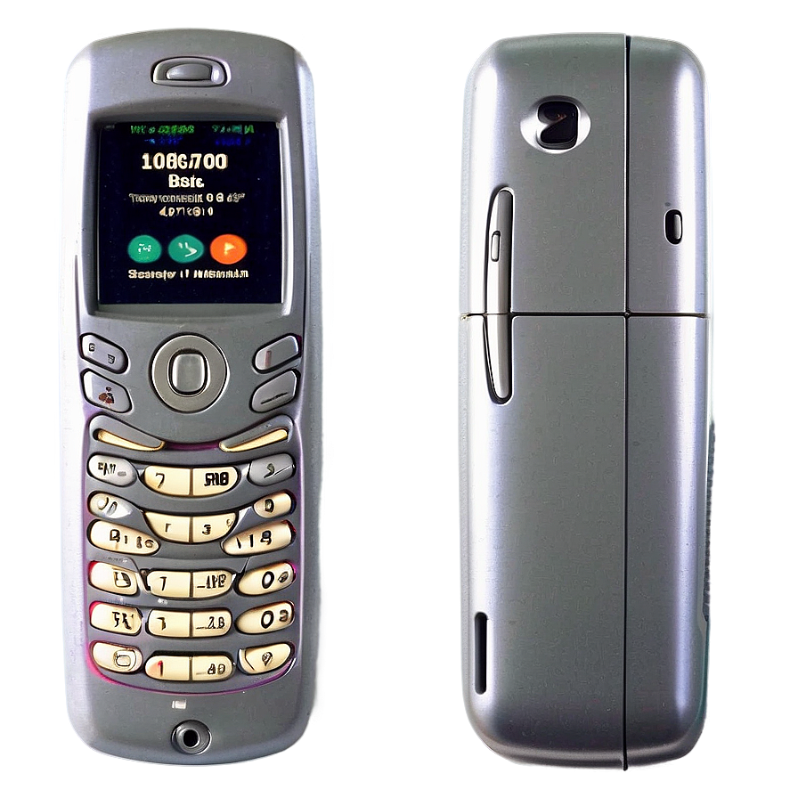 Early Millennium Y2k Phone Png Tec33 PNG image