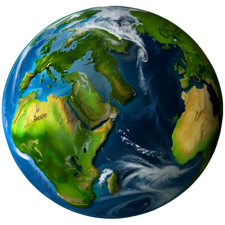 Earth D PNG image