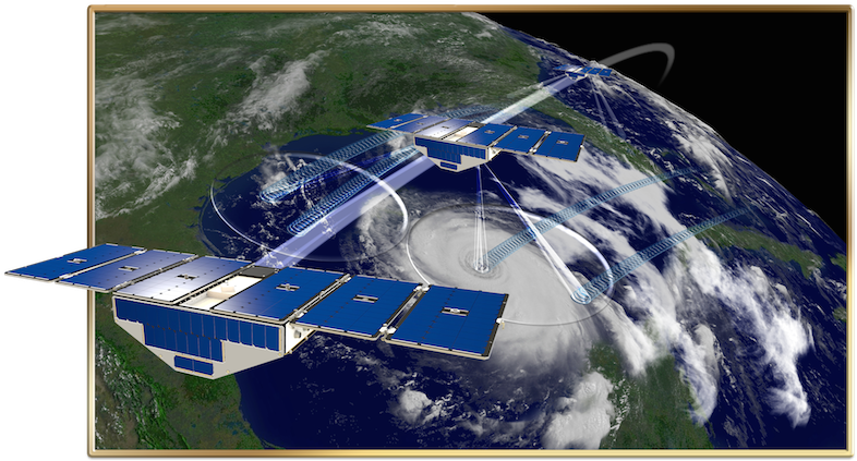 Earth Orbiting Satellite Illustration PNG image