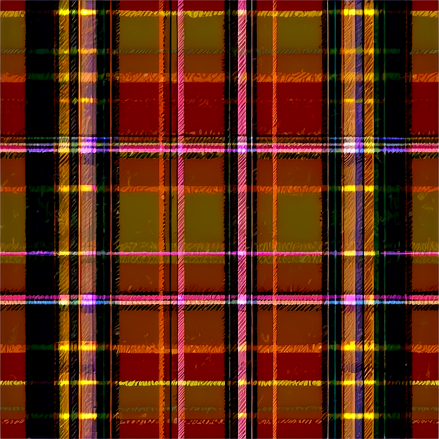 Earth Tone Plaid Png 06252024 PNG image