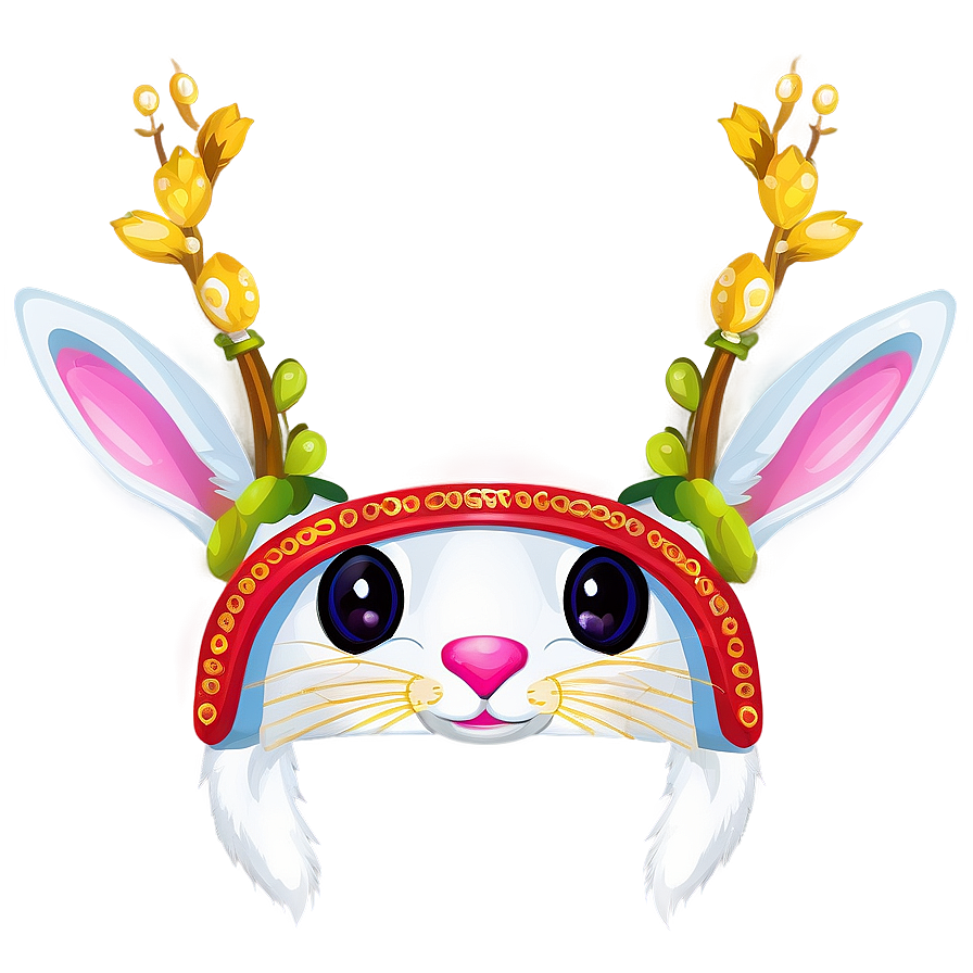 Easter Bunny Hat Festive Png Cye PNG image