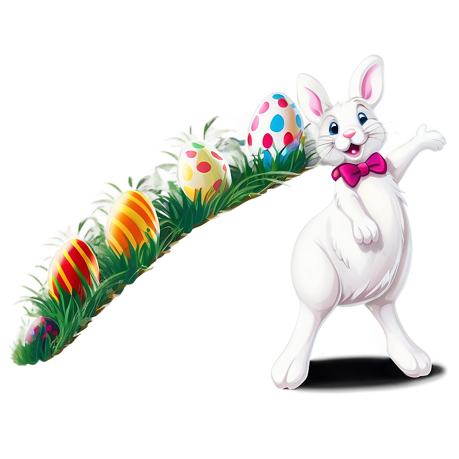 Easter Bunny Hopping Png 61 PNG image