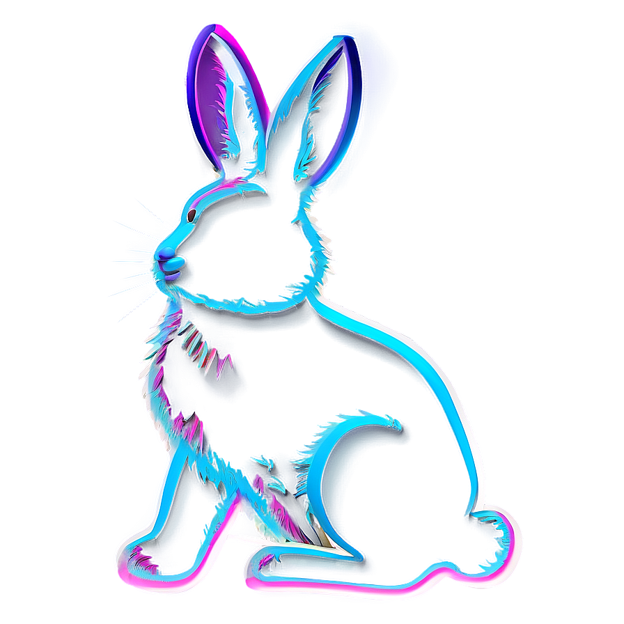 Easter Bunny Silhouette Png 05212024 PNG image