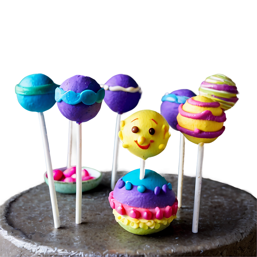 Easter Cake Pops Png 06272024 PNG image