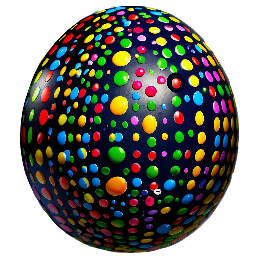 Easter Egg Dotted Png Cwn PNG image