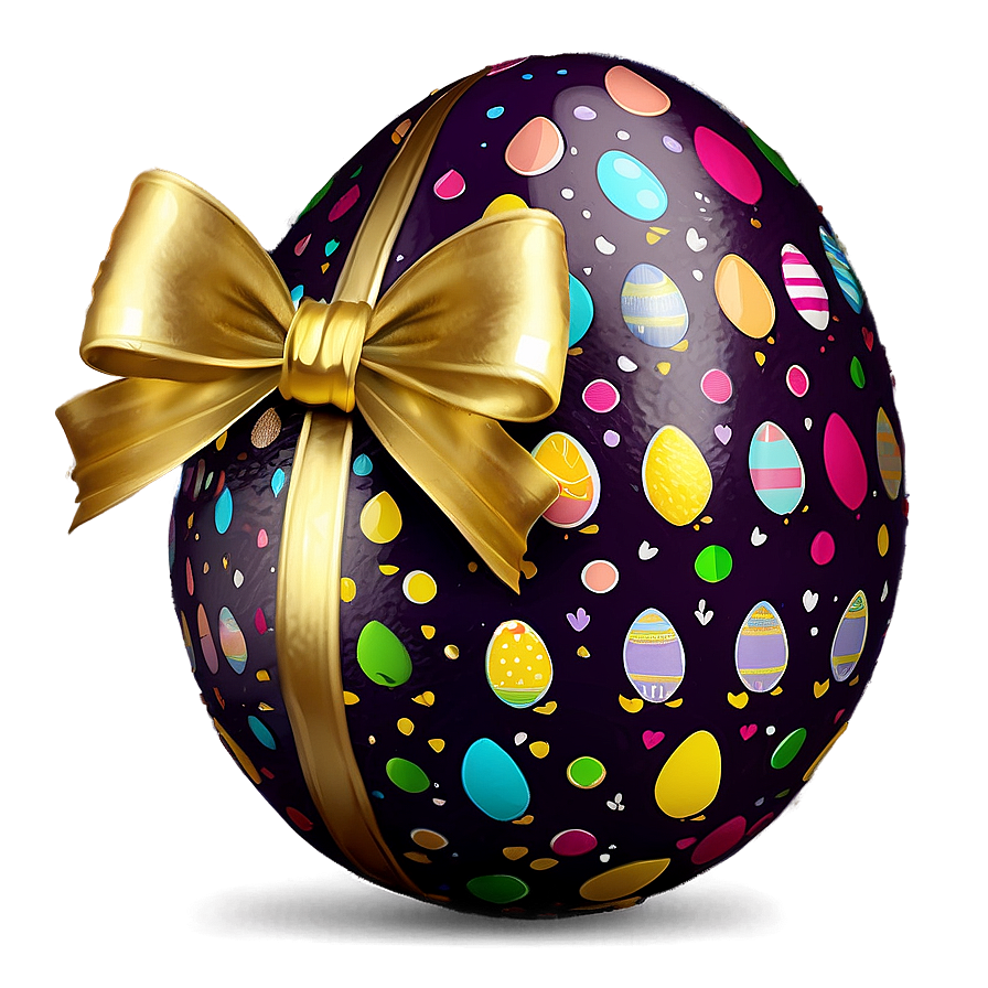 Easter Egg Gift Bow Png Rad95 PNG image