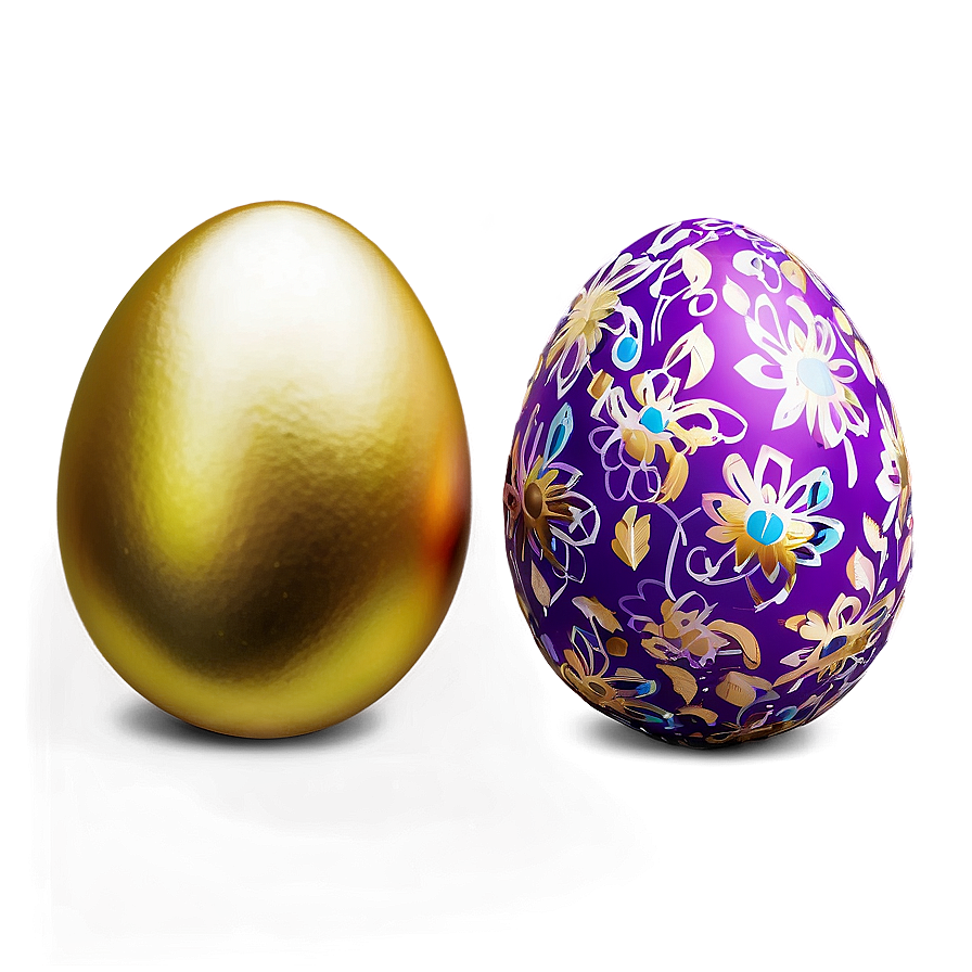 Easter Egg Gold Png 82 PNG image