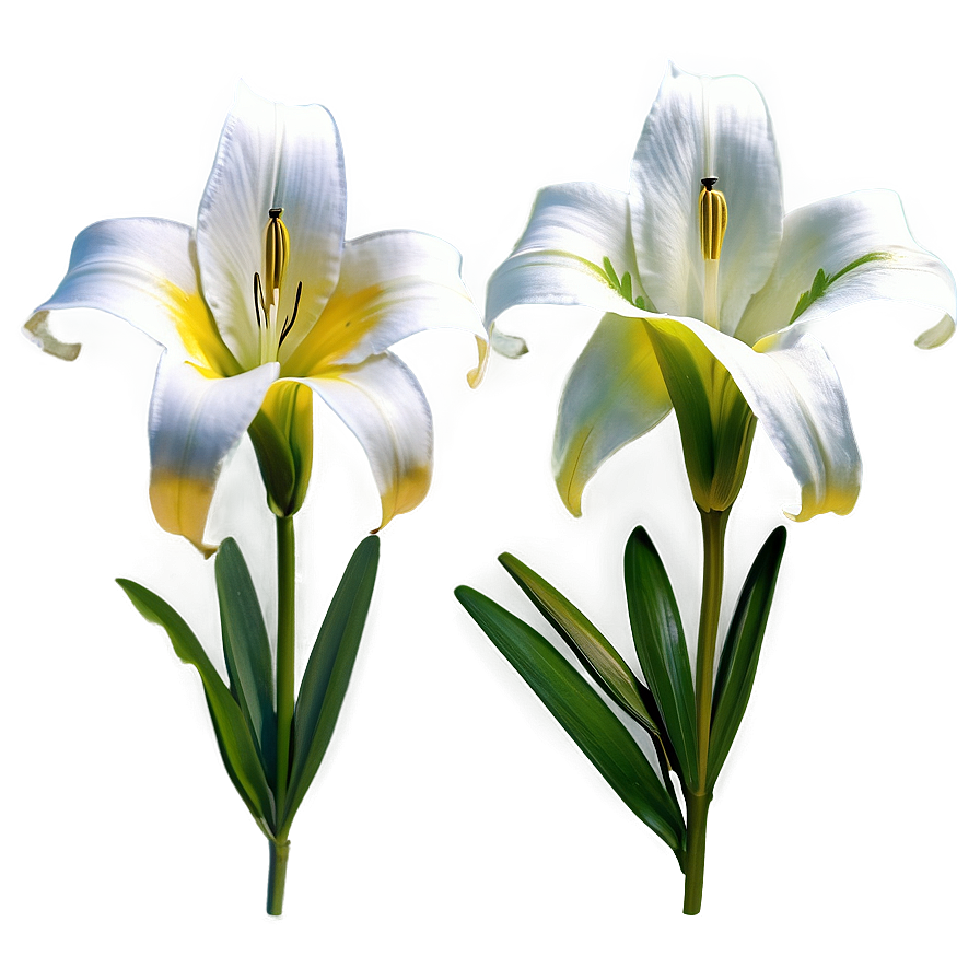 Easter Lily Clipart Png 06262024 PNG image