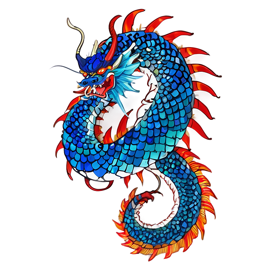 Eastern Dragon Art Png 05032024 PNG image