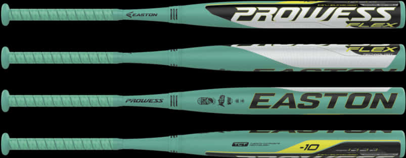 Easton Prowess Flex Softball Bats PNG image