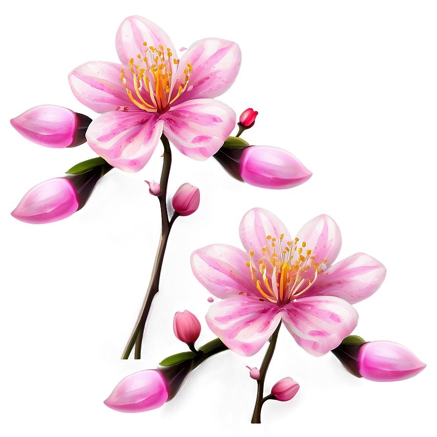 Easy Blossom Design Png Uys64 PNG image