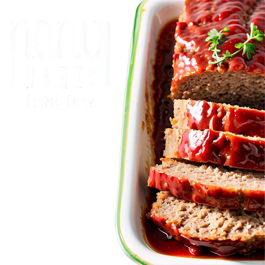 Easy Homemade Meatloaf Png 06272024 PNG image