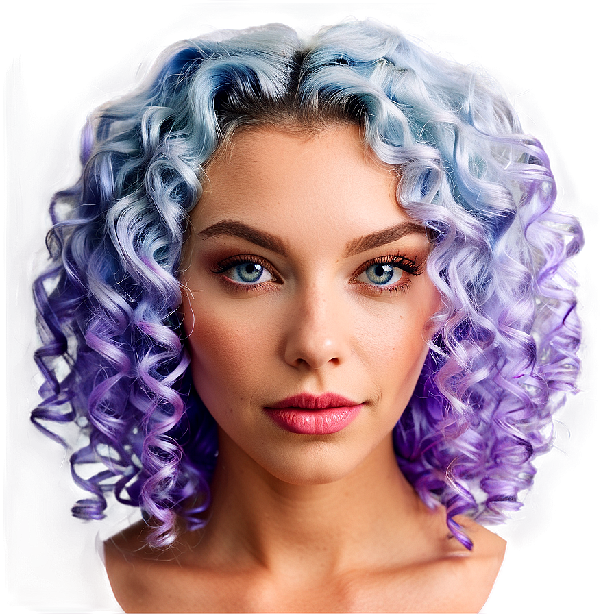 Easy Perm Hairstyles Png 06272024 PNG image