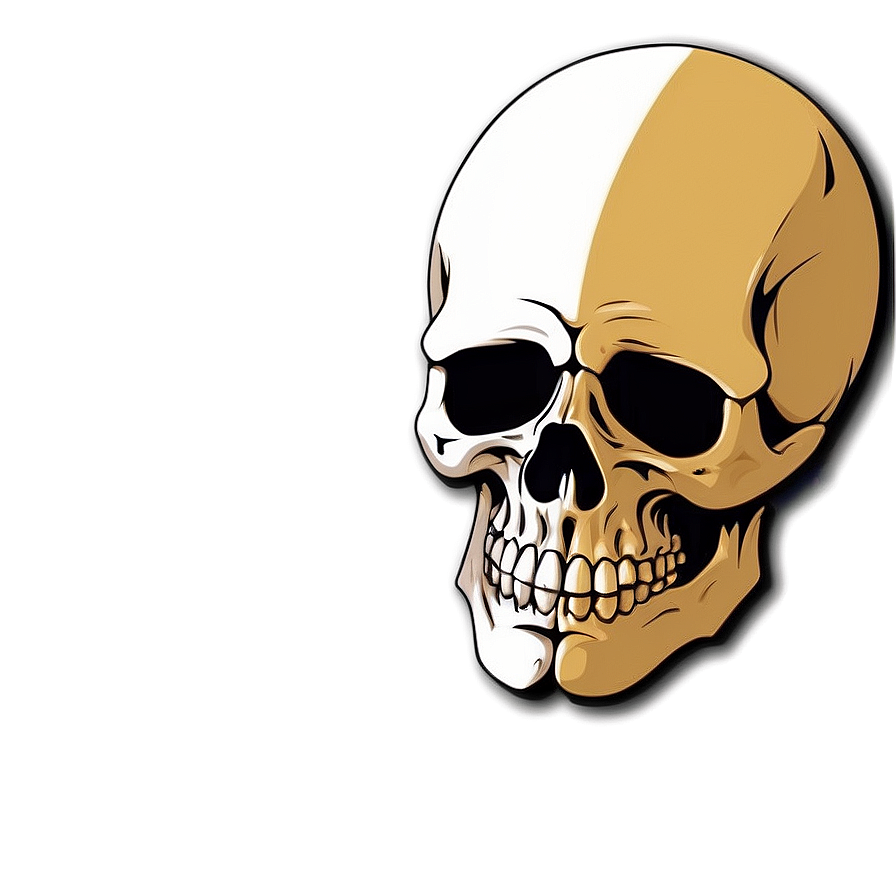 Easy Skull Vector Png 06282024 PNG image