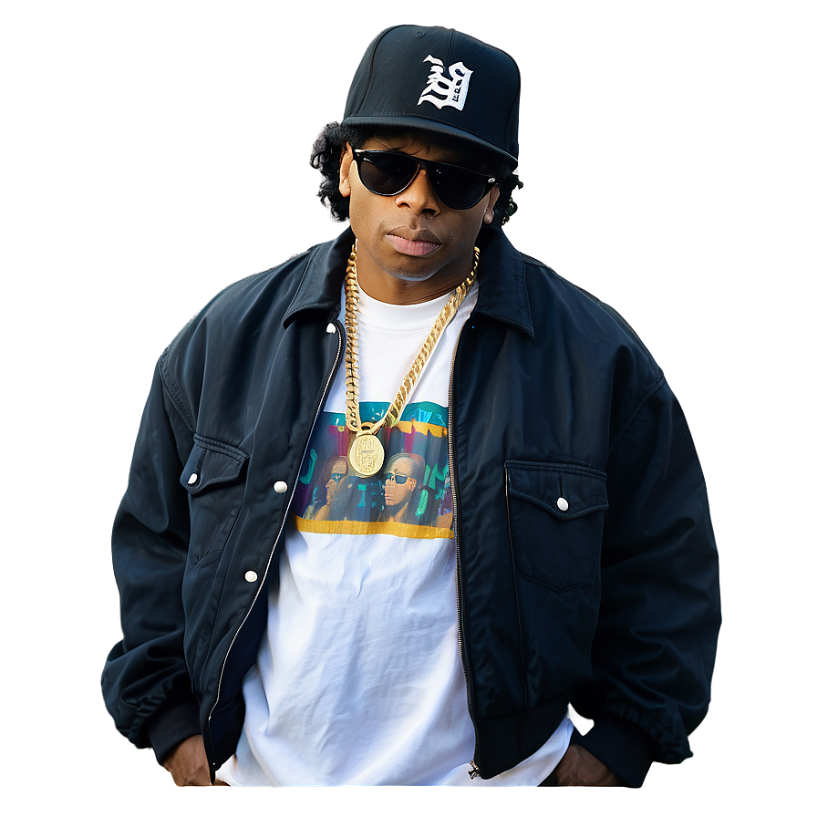 Eazy E Rap Legend Png Bgo PNG image