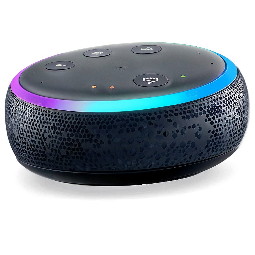 Echo Dot Kids Edition Blue Png 06282024 PNG image