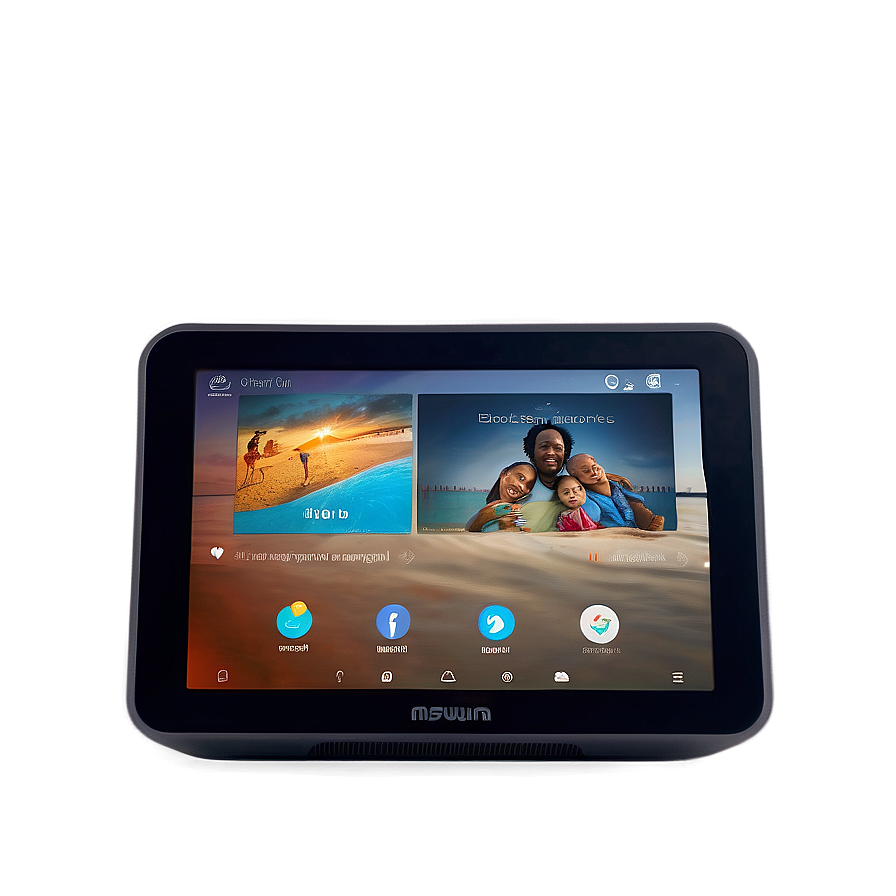 Echo Show 8 Hd Screen Png 06122024 PNG image