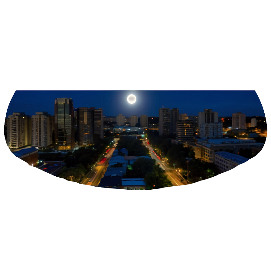 Eclipse Over Cityscape Png 55 PNG image