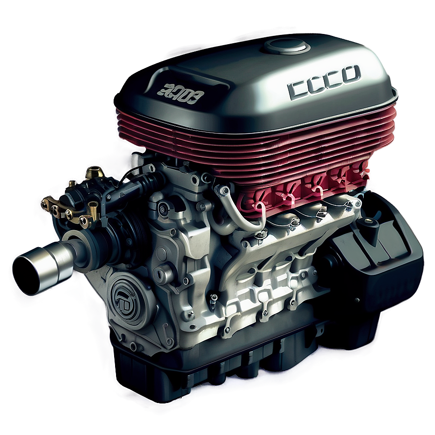 Eco Car Engine Parts Png 06132024 PNG image