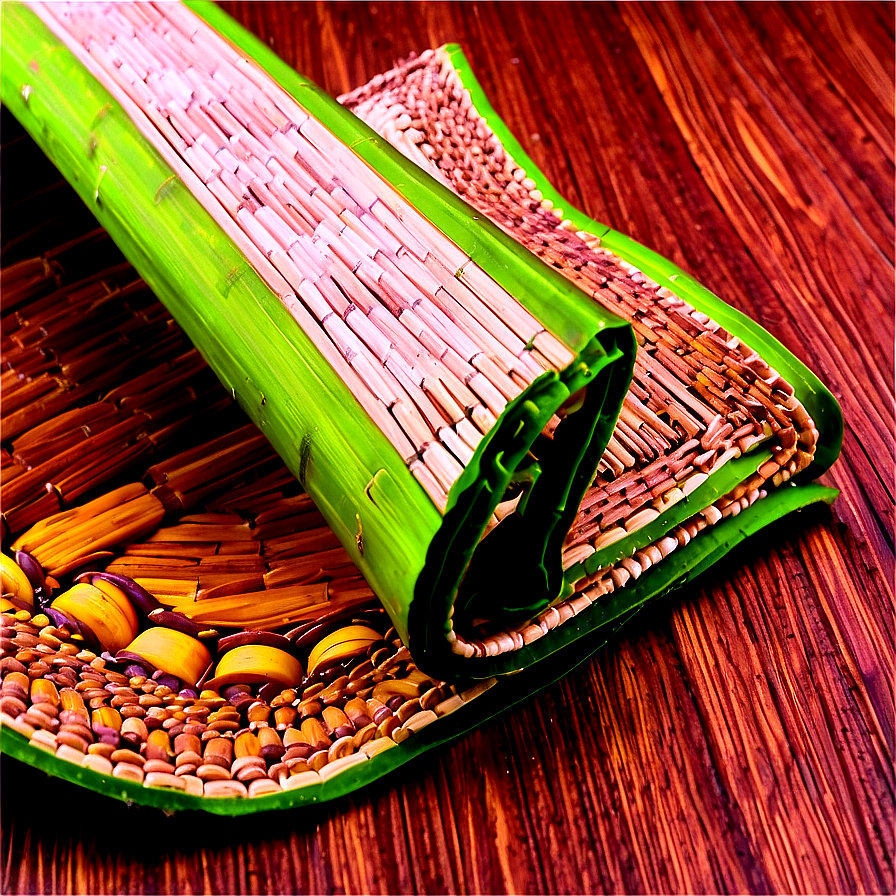 Eco-friendly Bamboo Carpet Png 05242024 PNG image