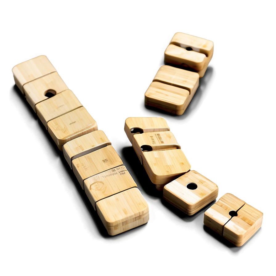 Eco-friendly Bamboo Dominoes Png 82 PNG image