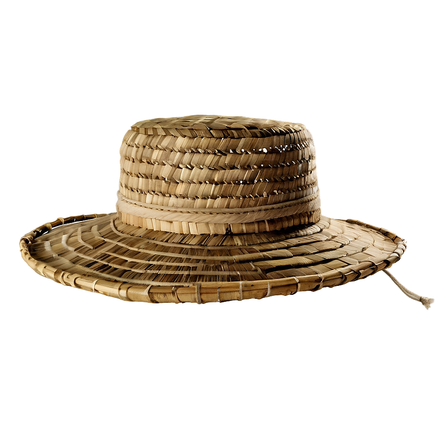 Eco-friendly Bamboo Farmer Hat Png 31 PNG image