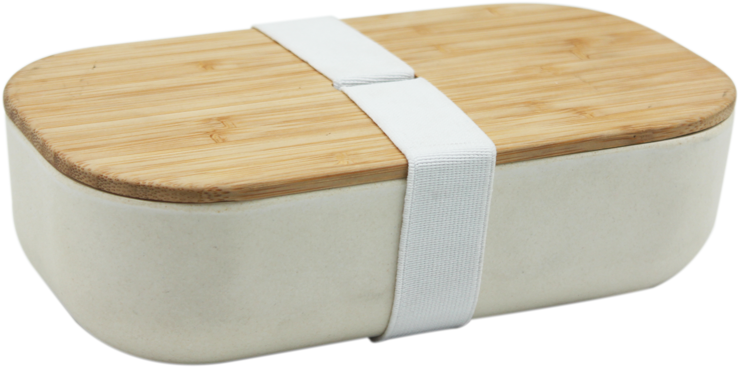 Eco Friendly Bamboo Lid Tiffin Box PNG image