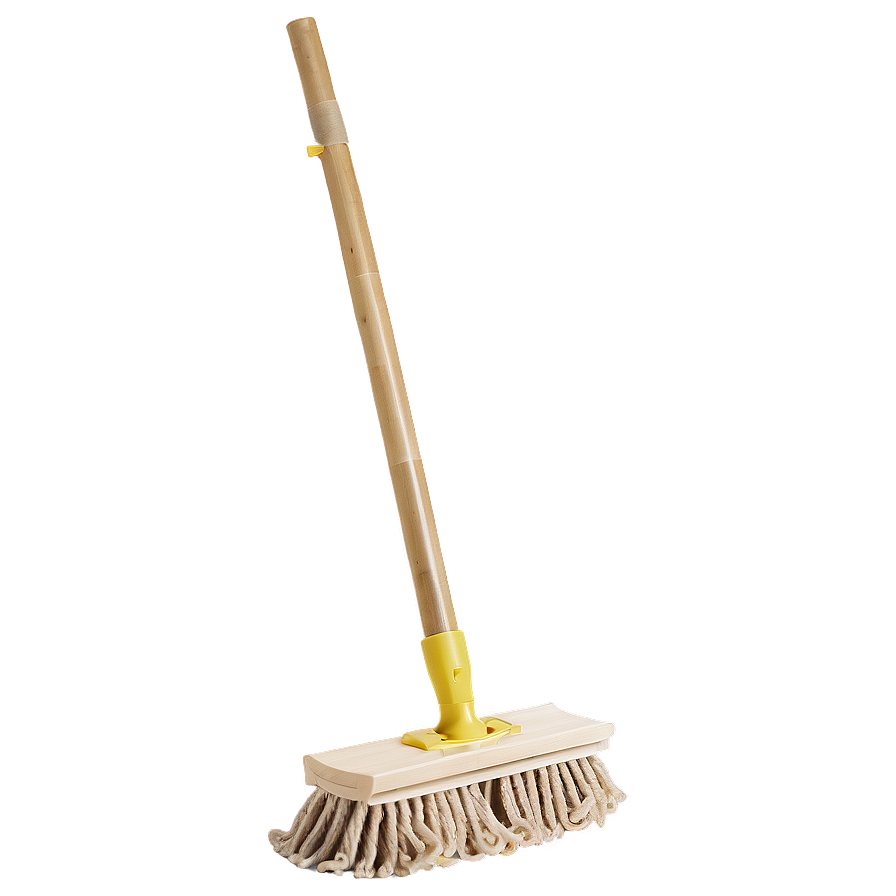Eco-friendly Bamboo Mop Png 05242024 PNG image