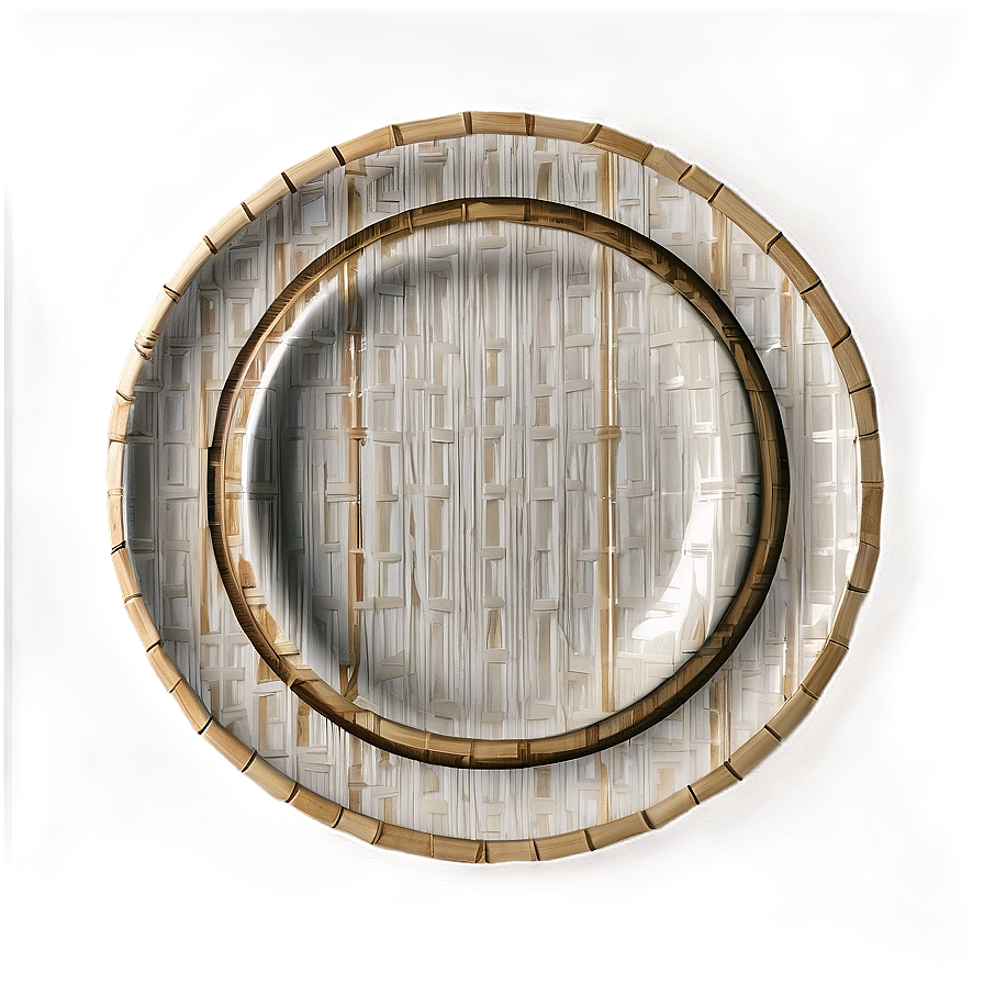 Eco-friendly Bamboo Plates Png 88 PNG image