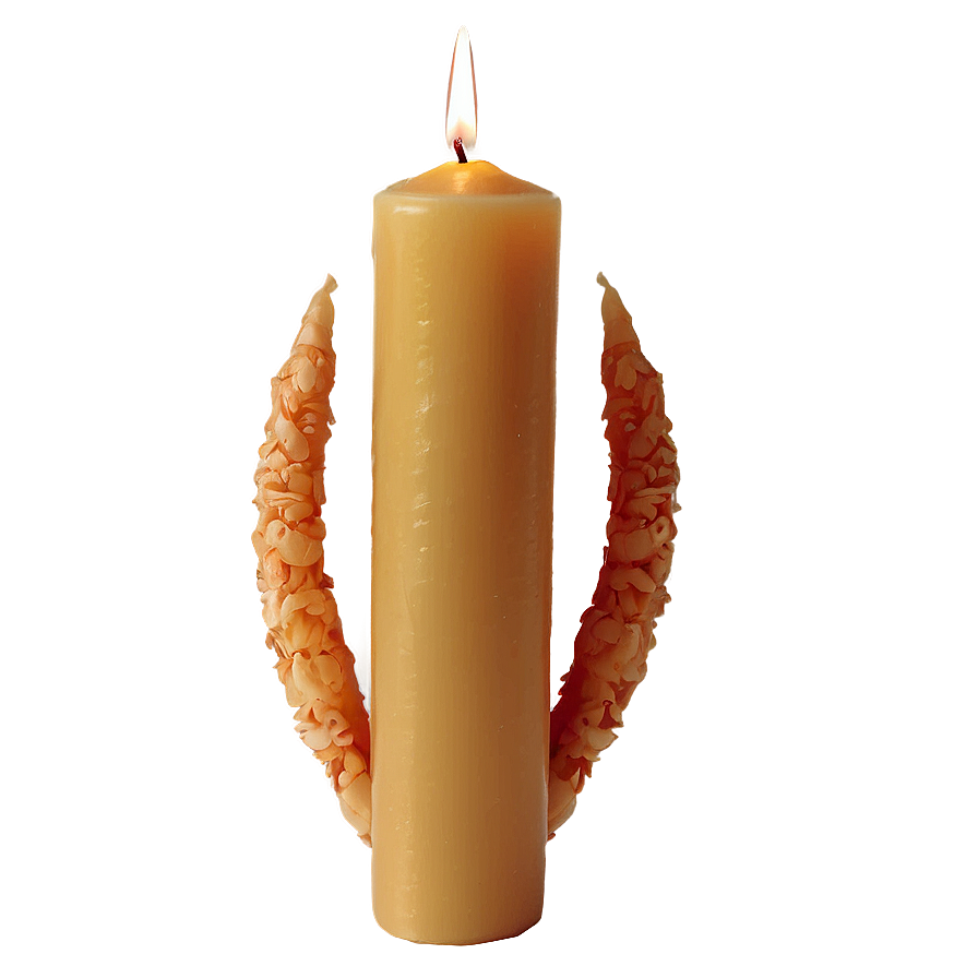 Eco-friendly Beeswax Candle Png 94 PNG image