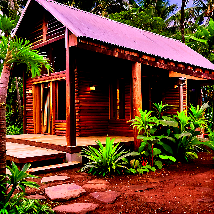 Eco-friendly Cabin Sustainability Png Ghl PNG image