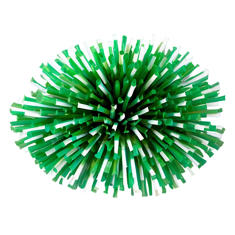 Eco-friendly Cheer Pom Poms Png 06282024 PNG image