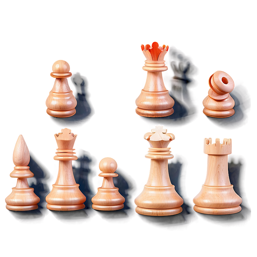 Eco-friendly Chess Set Pieces Png Bea PNG image