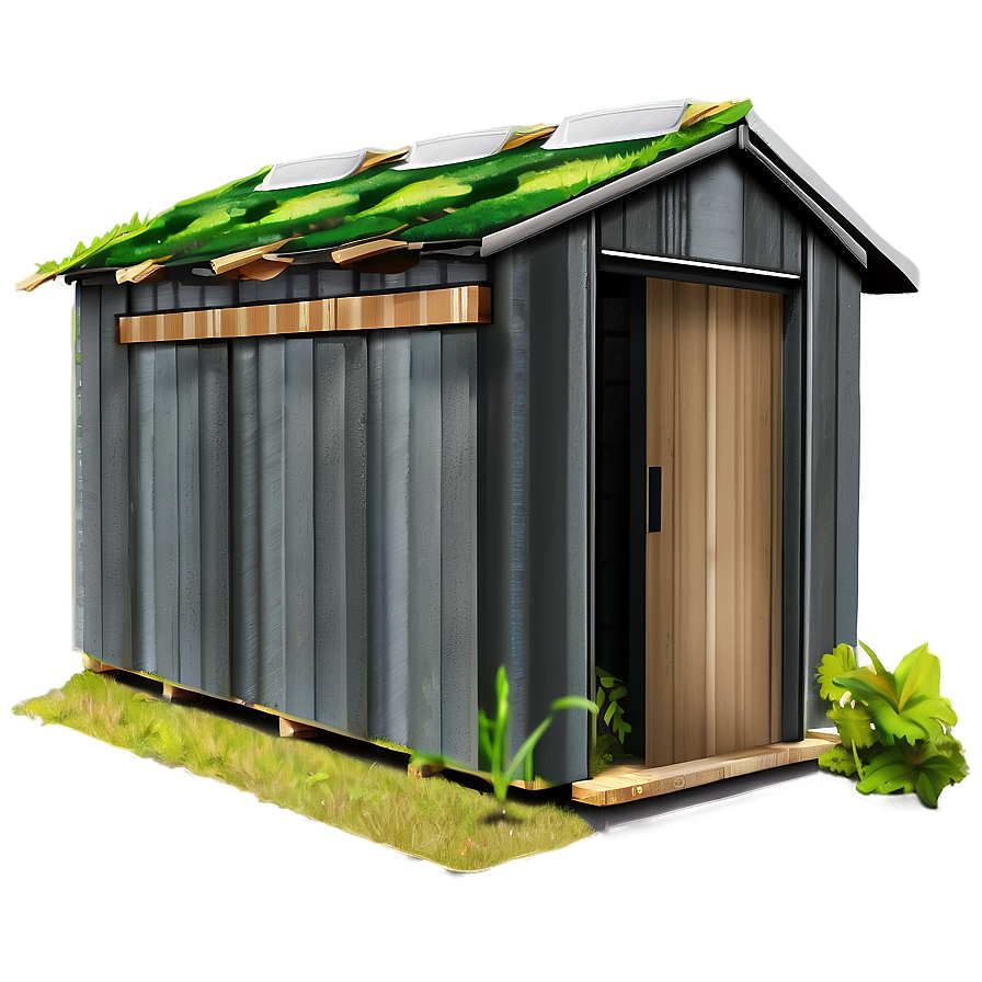 Eco-friendly Composting Outhouse Png 82 PNG image