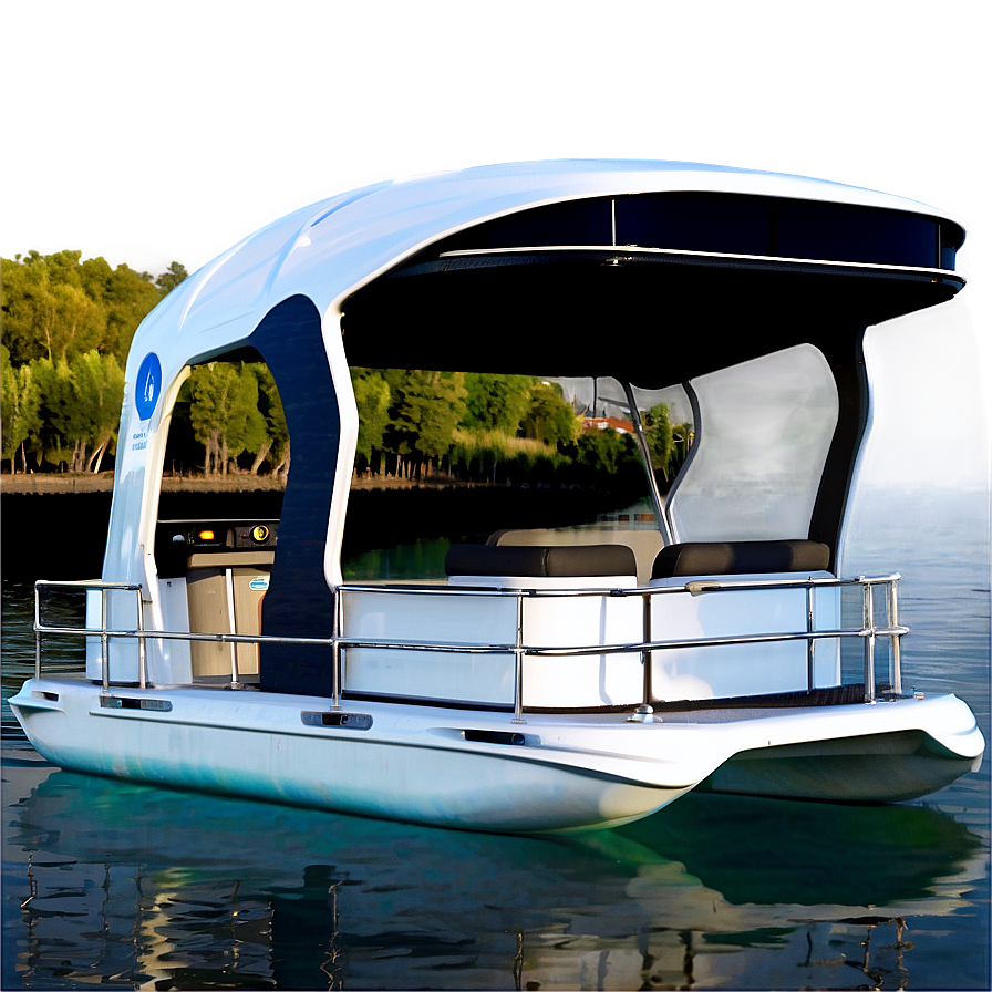 Eco-friendly Electric Pontoon Png Hko PNG image