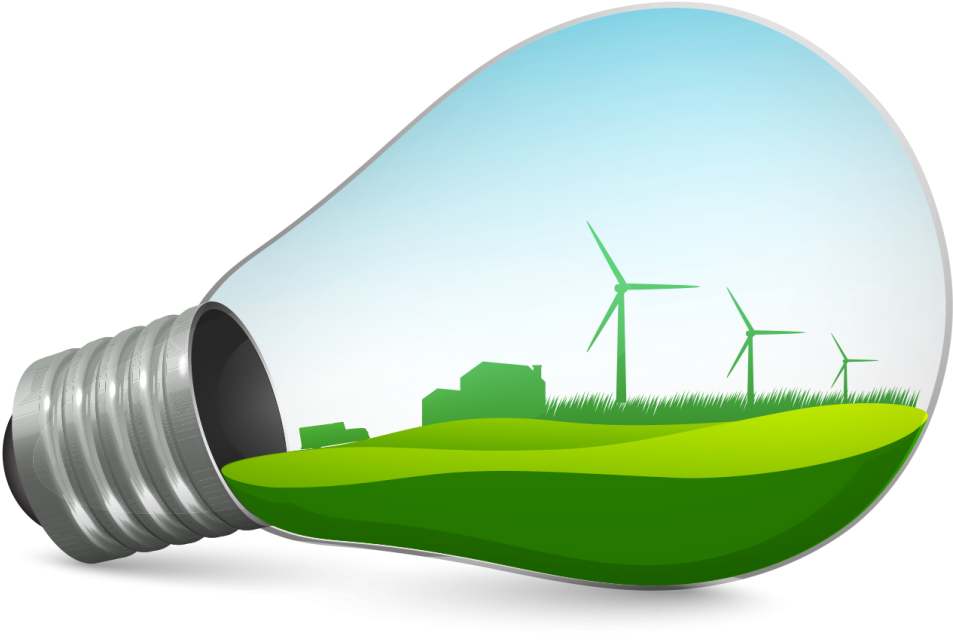 Eco Friendly Energy Concept PNG image