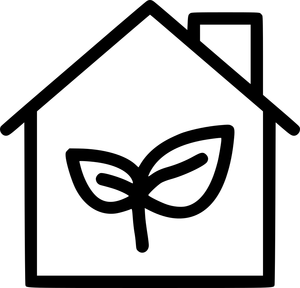 Eco Friendly House Icon PNG image