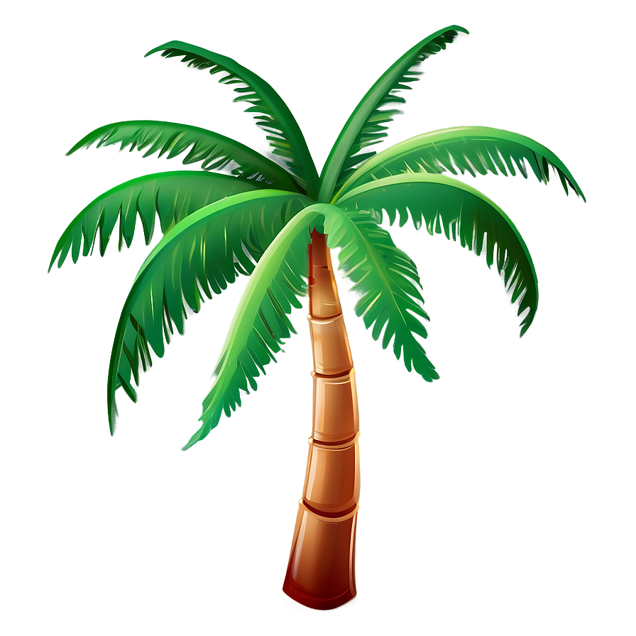 Eco-friendly Palm Tree Emoji Png Rua PNG image