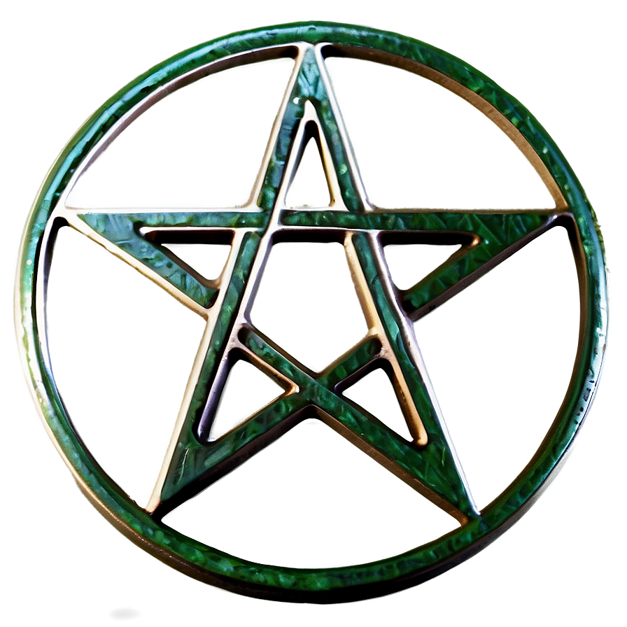 Eco-friendly Pentagram Symbol Png 05232024 PNG image