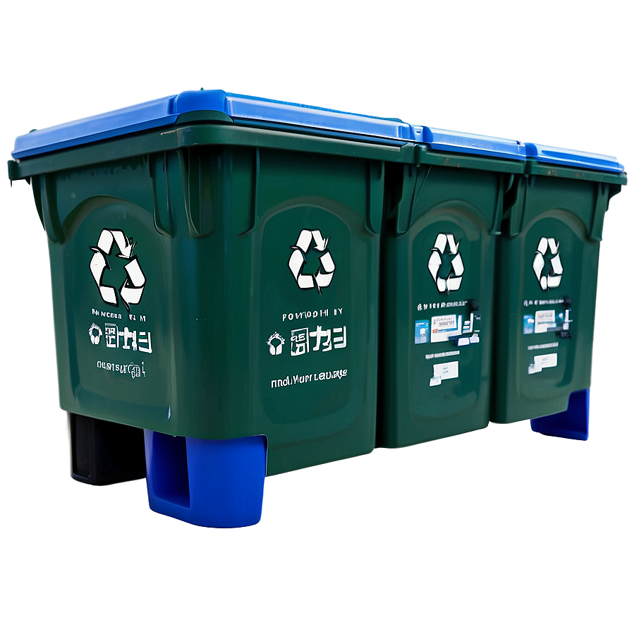 Eco-friendly Recycling Bin Png Wtm80 PNG image