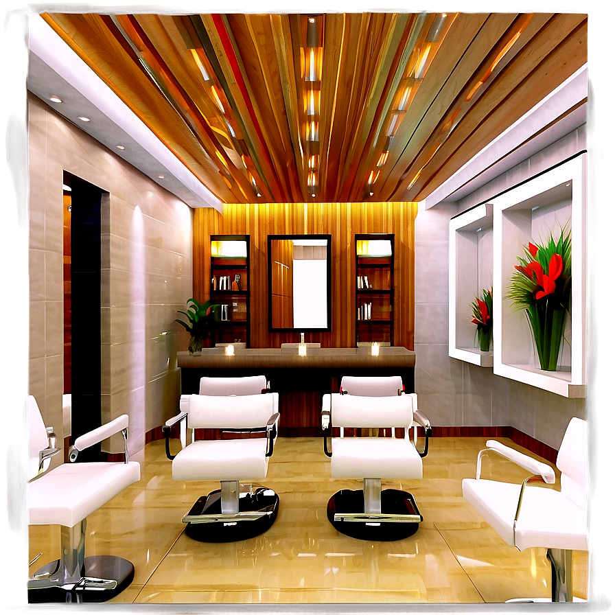 Eco-friendly Salon Interior Design Png Rtm42 PNG image