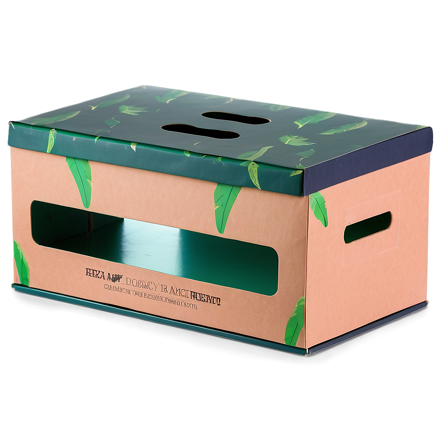 Eco-friendly Shoe Box Png 06202024 PNG image