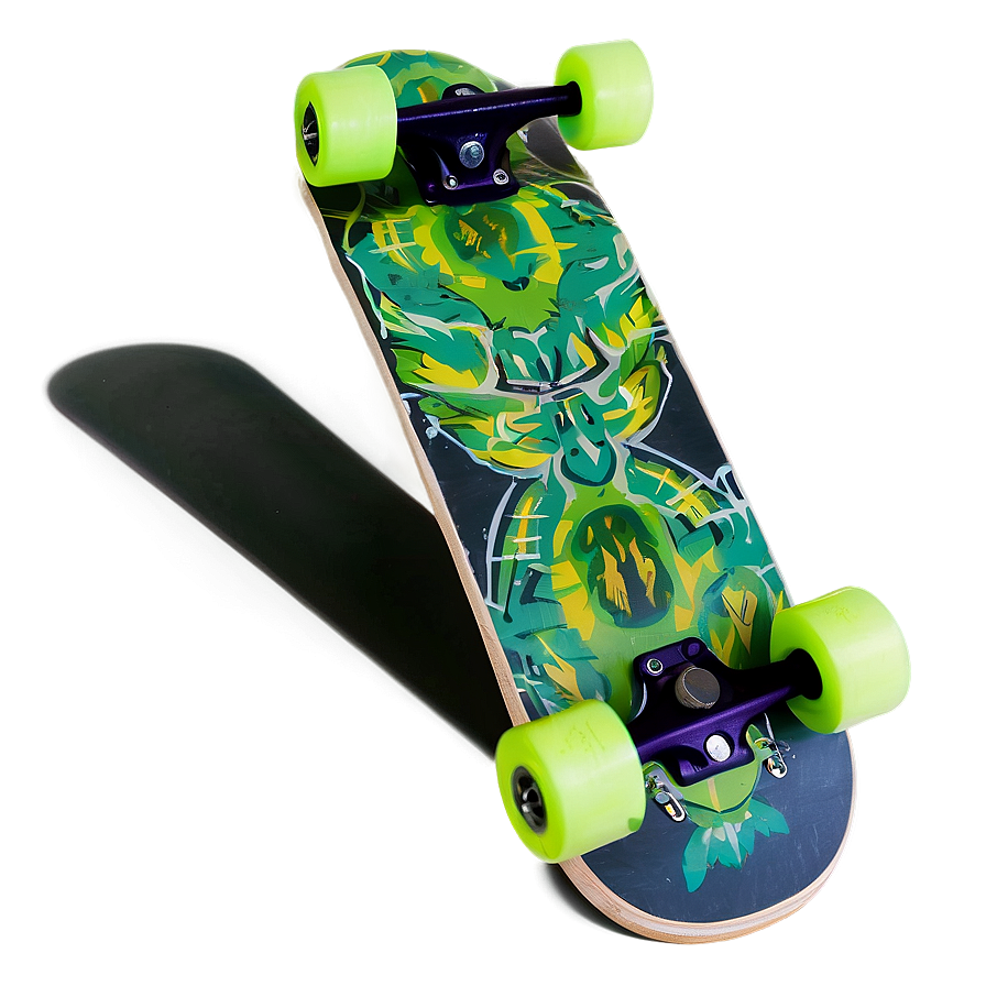 Eco-friendly Skateboard Png 05212024 PNG image