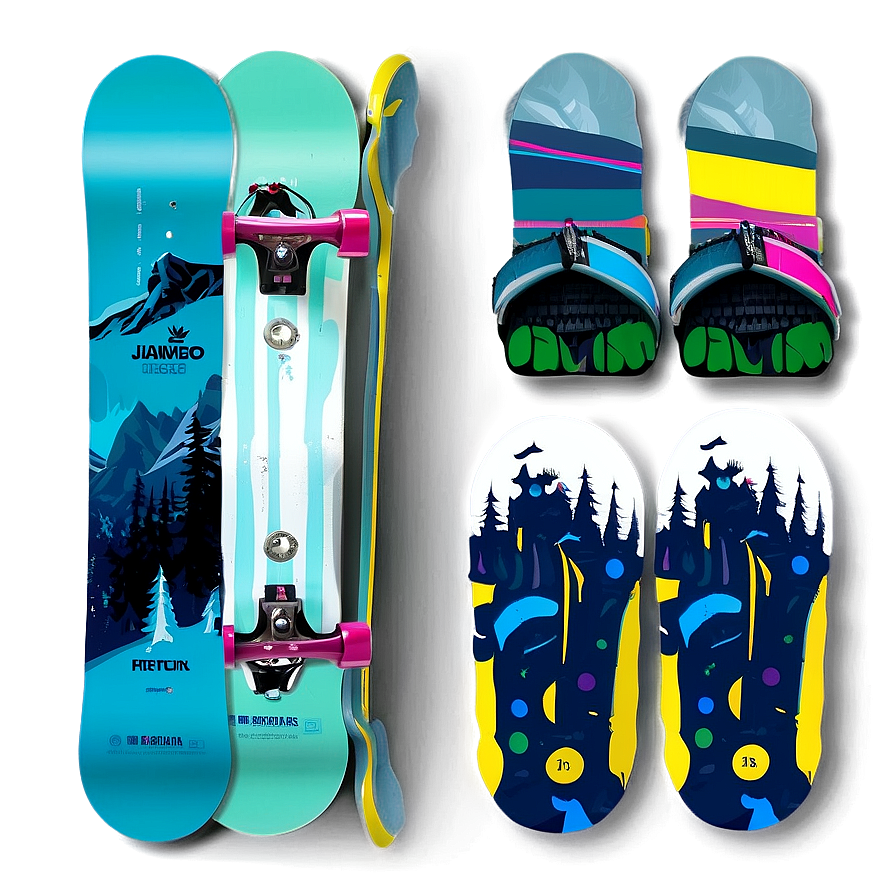 Eco-friendly Snowboard Png 79 PNG image