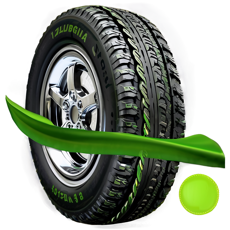 Eco-friendly Tire Tread Png 06272024 PNG image