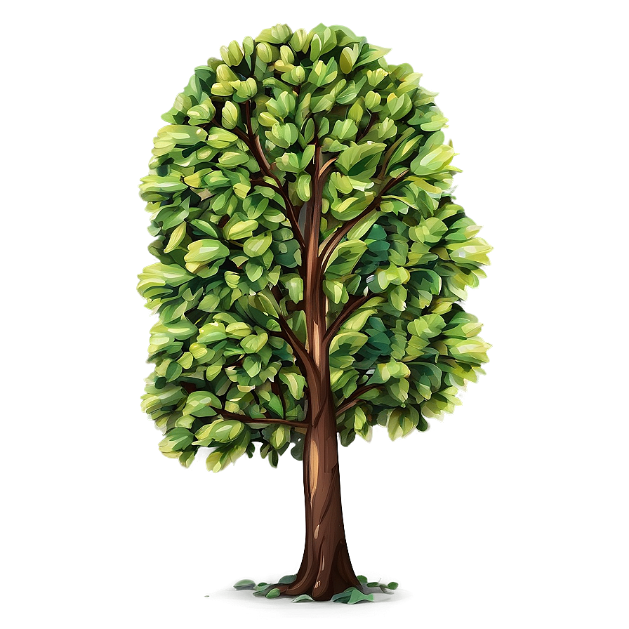 Eco-friendly Tree Elevation Png 47 PNG image