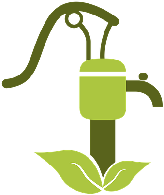 Eco Friendly Water Pump Graphic PNG image